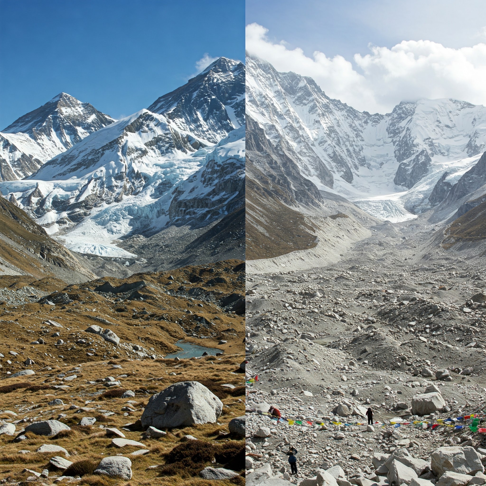 "Climate Crisis Unfolding: How Arunachal's Glaciers Are Disappearing"