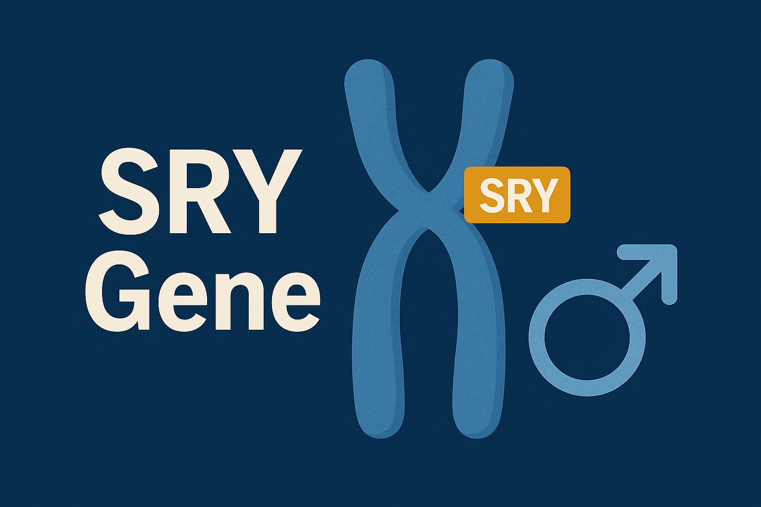 The SRY gene (Sex-determining Region Y) is the genetic switch that dictates male development in mammals. Located on the Y chromosome, it triggers a cascade of biological processes that differentiate males from females.
